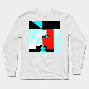 Cubist Staircase Long Sleeve T-Shirt